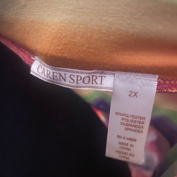 Size 2X beautiful colorful dress strapless - Picture 5 of 5